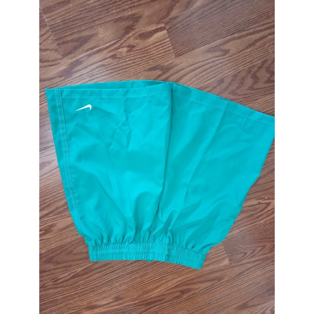 Nike Training Shorts Kids Large Teal Green Elastic Waist Athletic DM5382-324 NEW